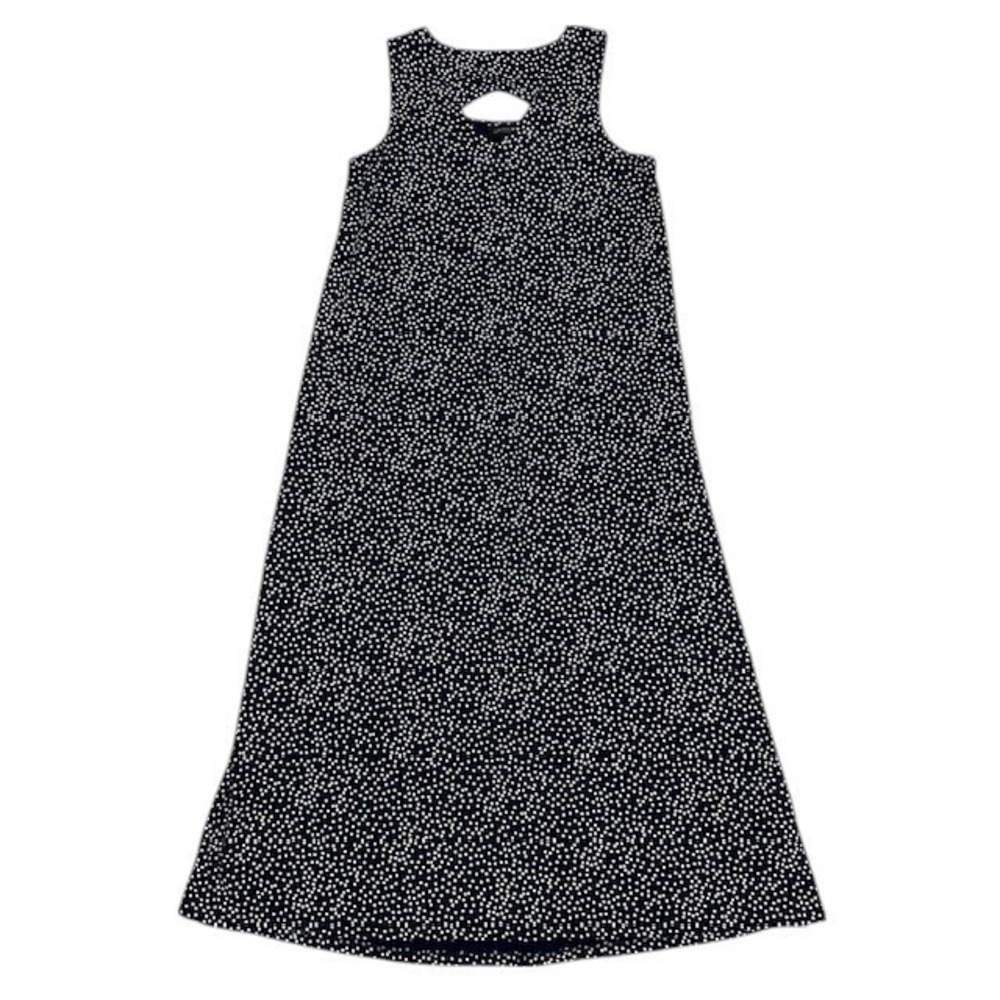J. Jill Wearever Collection Sleeveless Midi Dress Cutout Back Casual Sz‎ XS - Picture 3 of 16